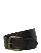 Jaccreta Leather Belt Styd Aw24 Jack & J S Black