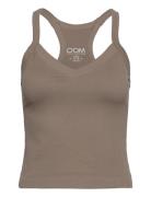 Ribbed Sports Tank Top Drop Of Mindfulness Beige
