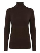Astrid Roll Neck Kaffe Brown