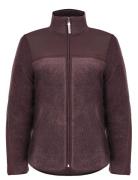 Phoebe Pile Jacket Röhnisch Burgundy
