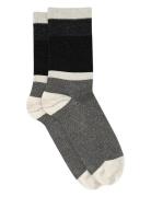 Elisabeth Glitter Socks Mp Denmark Grey