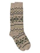 Iben Long Socks Mp Denmark Beige