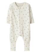 Nbfnightsuit Zip Ff Jet Rainbow Noos Name It Cream