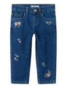 Nmfbella Mom Emb Jeans 1224-Fr Noos Name It Blue