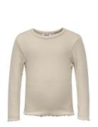Kmgtrinny Life Sld Ls Ck Top Jrs Noos Kids Only Cream