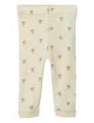 Nbfnalu Wo/Mo Slim Legging Lil Noos Lil'Atelier Cream