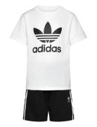 Short Tee Set Adidas Originals White