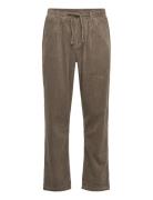 Akjan Cord Pleat Pants Anerkjendt Green