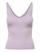 Jdynanna S/L Top Knt Noos JDY Purple