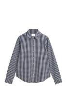 Reg Poplin Gingham Shirt GANT Patterned