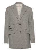 Madeline Poppytooth Blazer WOOD WOOD Patterned