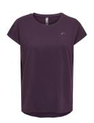 Onpaubree Life On Ss Bat Loose Tee Noos Only Play Purple