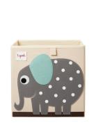 Storage Box 3 Sprouts Patterned