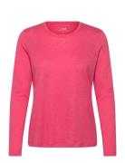 Soft Texture Long Sleeve Casall Pink