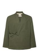 Akjesper Kimono Overshirt Anerkjendt Khaki