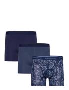 Cotton Stretch Boxer 3P Björn Borg Navy
