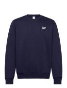 Id Small Logo Fleece Crewneck Sweat Reebok Classics Navy