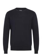 Cotton Cashmere Crew Knit Sebago Navy