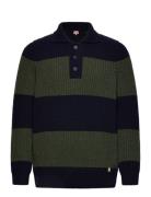 Sweater Polo Neck Héritage Armor Lux Navy