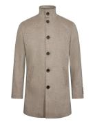 Bs Ontario Slim Fit Coat Bruun & Stengade Beige