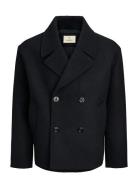 Jprbluasher Wool Blend Peacoat Jack & J S Black