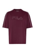 Rivoli Over D Graphic T-Shirt FILA Burgundy