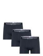 3 Pack Boxer Briefs Knowledge Cotton Apparel Navy