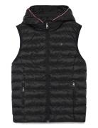 Lw Padded Global Stripe Vest Tommy Hilfiger Black