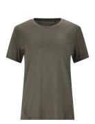 Nan W S/S Tee Endurance Brown