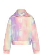 Sweatshirt With Collar Lindex Pink