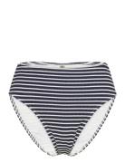 Brief Bikini High Hanna Crepe Lindex Navy