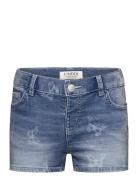 Shorts Denimjersey Butterflies Lindex Blue