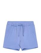 Shorts Solid Fleece Lindex Blue