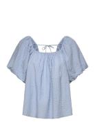 Blouse Lovisa Lindex Blue