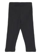 Leggings Basic Rib Lindex Black