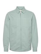 Overshirt W. Zipper Revolution Blue