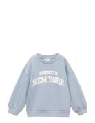 New York Sweatshirt Mango Blue
