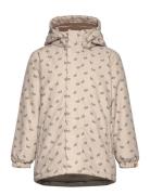 Nmflasnow10 Jkt Fo Aop1 Lil Lil'Atelier Beige