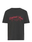 Jorinwood Wash Tee Ss Crew Neck Jnr Jack & J S Black