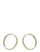 Domino Ring Ear 30Mm Plain G - SNÖ Of Sweden Gold