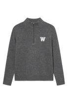 Wwtay Half Zipper 25081 WOOD WOOD Grey