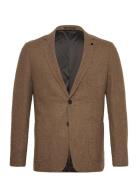 Marcello Blazer Clean Cut Copenhagen Brown