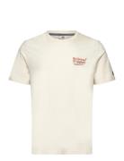 Navigli Pasta Regular Graphic T-Shirt FILA Cream