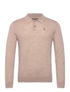Merino Polo Knit Morris Beige