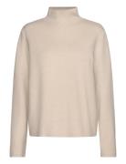 Mslupi High Neck Knit Pullover Minus Cream