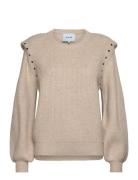 Mskatharina Knit Pullover Minus Beige