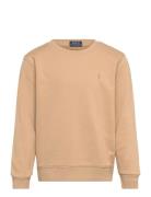 French Terry Sweatshirt Ralph Lauren Kids Beige