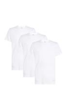 S/S Crew Neck 3Pk Calvin Klein White
