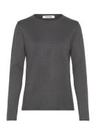 Srmarla O-Neck Knit Roll Edge Soft Rebels Grey