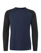 Norm Merino Wool Crew Bula Navy